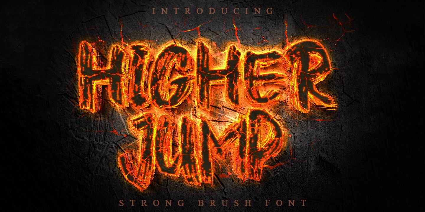 폰트 Higher Jump